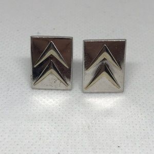 Vintage Swank Sterling Cuff Links